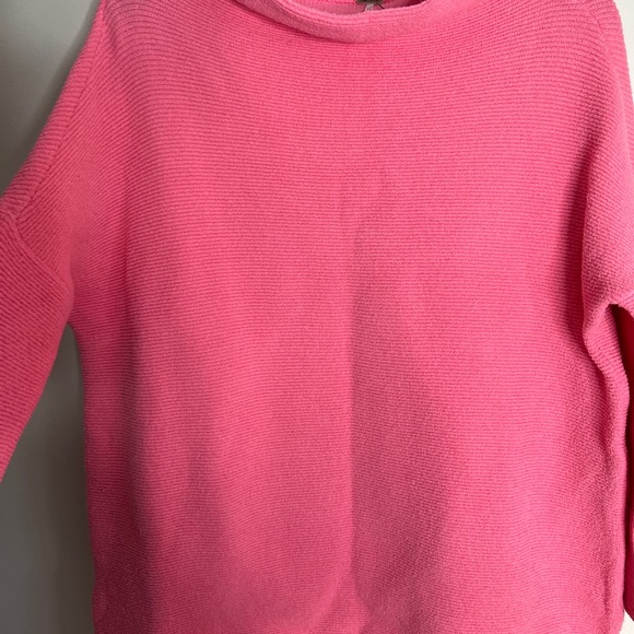 Free People Ottoman Slouchy Ribbed Mock Neck Sweater Tunic XS - Picture 4 of 6